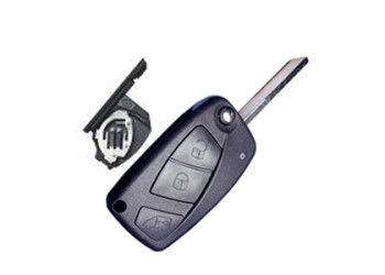 FIAT ΑΝΑΔΙΠΛΟΥΜΕΝΟ ΑΝΤΑΛΛΑΚΤΙΚΟ ΚΛΕΙΔΙ ΜΕ ΚΑΛΥΜΜΑ 3 ΚΟΥΜΠΙΩΝ DGA - 1 ΤΕΜ.