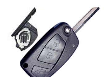 FIAT ΑΝΑΔΙΠΛΟΥΜΕΝΟ ΑΝΤΑΛΛΑΚΤΙΚΟ ΚΛΕΙΔΙ ΜΕ ΚΑΛΥΜΜΑ 3 ΚΟΥΜΠΙΩΝ DGA - 1 ΤΕΜ.