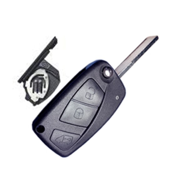 FIAT ΑΝΑΔΙΠΛΟΥΜΕΝΟ ΑΝΤΑΛΛΑΚΤΙΚΟ ΚΛΕΙΔΙ ΜΕ ΚΑΛΥΜΜΑ 3 ΚΟΥΜΠΙΩΝ DGA - 1 ΤΕΜ.