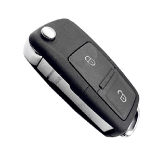 VW  ΑΝΑΔΙΠΛΟΥΜΕΝΟ ΑΝΤΑΛΛΑΚΤΙΚΟ ΚΛΕΙΔΙ ΜΕ ΚΑΛΥΜΜΑ 2 ΚΟΥΜΠΙΩΝ DGA - 1 ΤΕΜ.