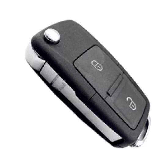 VW  ΑΝΑΔΙΠΛΟΥΜΕΝΟ ΑΝΤΑΛΛΑΚΤΙΚΟ ΚΛΕΙΔΙ ΜΕ ΚΑΛΥΜΜΑ 2 ΚΟΥΜΠΙΩΝ DGA - 1 ΤΕΜ.