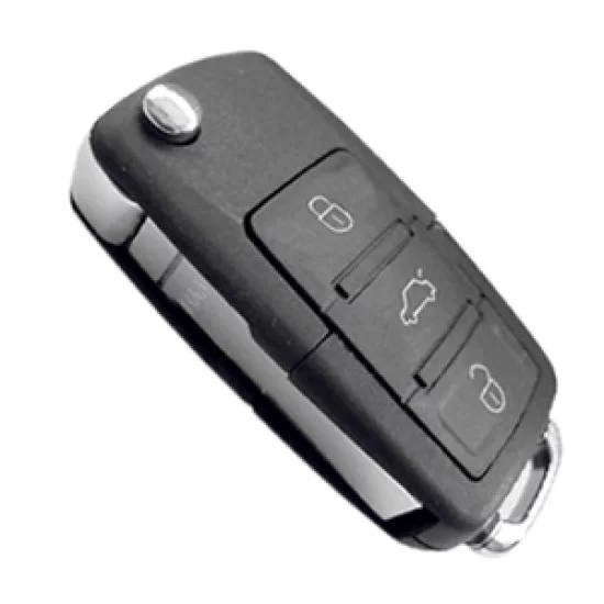 VW  ΑΝΑΔΙΠΛΟΥΜΕΝΟ ΑΝΤΑΛΛΑΚΤΙΚΟ ΚΛΕΙΔΙ ΜΕ ΚΑΛΥΜΜΑ 3 ΚΟΥΜΠΙΩΝ DGA - 1 ΤΕΜ.