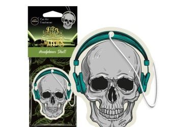 Amio - ΑΡΩΜΑΤΙΚΟ ΚΡΕΜΑΣΤΟ AROMA CAR MUERTOS HEADPHONES SKULL - 1 TEM. (A83277/AM)