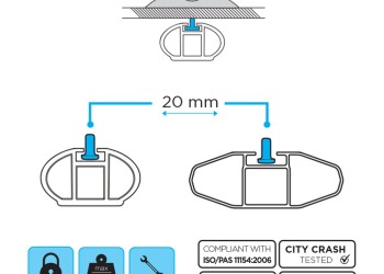 ΜΠΑΓΚΑΖΙΕΡΑ ΟΡΟΦΗΣ DIAMOND 450 DUO BLACK (ΜΑΥΡΗ/ΓΥΑΛΙΣΤΕΡΗ) MENABO