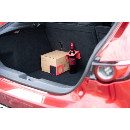 ΣΤΑΘΕΡΟΠΟΙΗΤΗΣ / ΔΙΑΧΩΡΙΣΤΙΚΟ STOPPER NOOK ΓΙΑ ΤΟ ΠΟΡΤ ΜΠΑΓΚΑΖ ΑΠΟ ΠΛΑΣΤΙΚΟ ΣΕ ΓΚΡΙ ΧΡΩΜΑ ΜΕ ΑΝΤΙΟΛΙΣΘΗΤΙΚΑ ΜΑΞΙΛΑΡΑΚΙΑ ΚΑΙ ΑΥΤΟΚΟΛΛΗΤΑ ΤΥΠΟΥ VELCRO RATI - 2 ΤΕΜ.