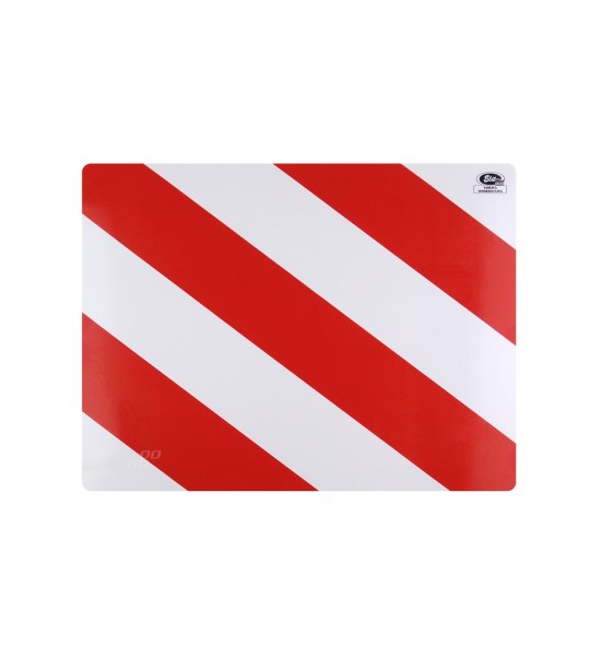 Amio - ΑΝΑΚΛΑΣΤΙΚΟ ΣΗΜΑ ΠΡΟΕΞΕΧΟΝΤΟΣ ΦΟΡΤΙΟΥ ΚΟΚΚΙΝΟ/ΑΣΠΡΟ ΔΕΞΙ - 1 τεμ. (E52083/AM)