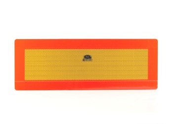 Amio - ΑΝΑΚΛΑΣΤΗΡΕΣ ΦΟΡΤΗΓΟΥ ΑΥΤΟΚΟΛΛΗΤΟΙ ΚΟΚΚΙΝΟ/ΚΙΤΡΙΝΟ 565x200mm 2ΤΕΜ. (E52105/AM)