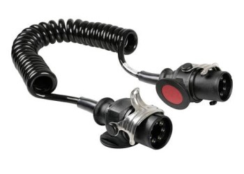 ΑΝΤΑΠΤΟΡΑΣ ΦΟΡΤΗΓΟΥ ISO 7638 - 1EBS - 7 ΠΟΛΩΝ (ΜΕ ΣΠΥΡΑΛ ΚΑΛΩΔΙΟ 4.5m)