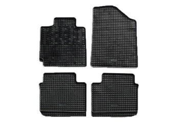 Cik - ΜΑΡΚΕ ΠΑΤΑΚΙΑ ΣΕ ΣΚΑΦΗ ΛΑΣΤΙΧΟ ΓΙΑ HYUNDAI ELANTRA / VELOSTER 2007-2011 ΣΕ ΜΑΥΡΟ ΧΡΩΜΑ ΜΕ ΚΟΥΜΠΩΜΑΤΑ - 4 ΤΕΜ. (RM.HY.0001/CK)