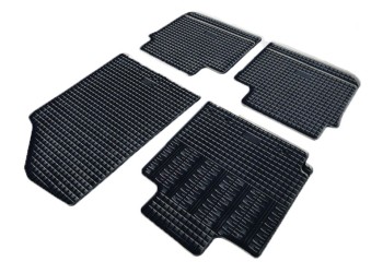 Cik - ΜΑΡΚΕ ΠΑΤΑΚΙΑ ΣΕ ΣΚΑΦΗ ΛΑΣΤΙΧΟ ΓΙΑ HYUNDAI ELANTRA / VELOSTER 2007-2011 ΣΕ ΜΑΥΡΟ ΧΡΩΜΑ ΜΕ ΚΟΥΜΠΩΜΑΤΑ - 4 ΤΕΜ. (RM.HY.0001/CK)