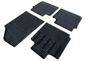 Cik - ΜΑΡΚΕ ΠΑΤΑΚΙΑ ΣΕ ΣΚΑΦΗ ΛΑΣΤΙΧΟ ΓΙΑ HYUNDAI ELANTRA / VELOSTER 2007-2011 ΣΕ ΜΑΥΡΟ ΧΡΩΜΑ ΜΕ ΚΟΥΜΠΩΜΑΤΑ - 4 ΤΕΜ. (RM.HY.0001/CK)