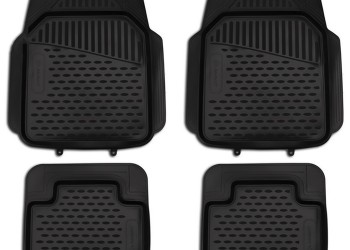 ΜΑΡΚΕ ΠΑΤΑΚΙΑ ΣΕ ΣΚΑΦΗ TPE ΛΑΣΤΙΧΟ ΓΙΑ BMW i3 5D 2013+  ΣΕ ΜΑΥΡΟ ΧΡΩΜΑ NOVLINE - 4 ΤΕΜ.