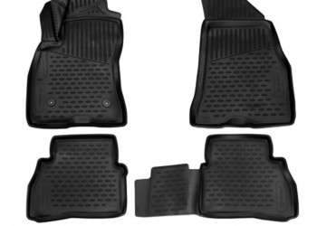 ΜΑΡΚΕ ΠΑΤΑΚΙΑ ΣΕ ΣΚΑΦΗ TPE ΛΑΣΤΙΧΟ ΓΙΑ FIAT DOBLO PANORAMA 2015+(ΜΑΥΡΟ) - 4 ΤΕΜ.