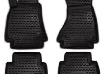 ΜΑΡΚΕ ΠΑΤΑΚΙΑ ΣΕ ΣΚΑΦΗ TPE ΛΑΣΤΙΧΟ ΓΙΑ AUDI A6 SW 1997-2005  ΣΕ ΜΑΥΡΟ ΧΡΩΜΑ NOVLINE - 4 ΤΕΜ.