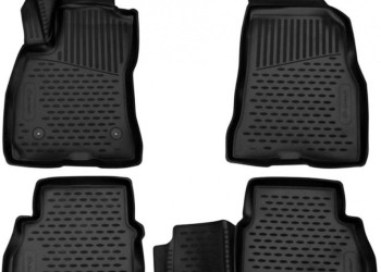 ΜΑΡΚΕ ΠΑΤΑΚΙΑ ΣΕ ΣΚΑΦΗ TPE ΛΑΣΤΙΧΟ ΓΙΑ FIAT DOBLO VAN 2010+  NOVLINE ΜΑΥΡΟ - 4 ΤΕΜ.