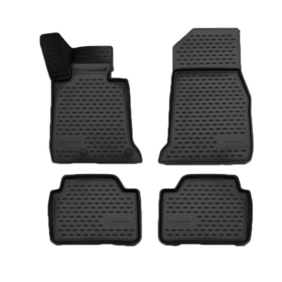 ΠΑΤΑΚΙΑ ΣΕ ΣΚΑΦΗ TPE ΛΑΣΤΙΧΟ ΓΙΑ BMW ΣΕΙΡΑ 1 F40 5D 2019+  ΣΕ ΜΑΥΡΟ ΧΡΩΜΑ NOVLINE - 4 ΤΕΜ.?