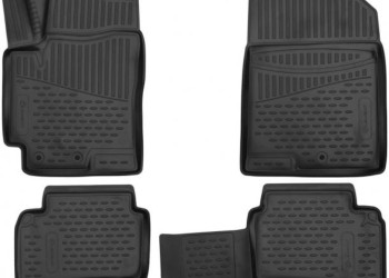 ΜΑΡΚΕ ΠΑΤΑΚΙΑ ΣΕ ΣΚΑΦΗ TPE ΛΑΣΤΙΧΟ ΓΙΑ KIA STONIC 2017+  ΣΕ ΜΑΥΡΟ ΧΡΩΜΑ NOVLINE - 4 ΤΕΜ.