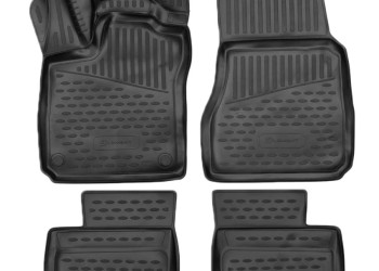 ΜΑΡΚΕ ΠΑΤΑΚΙΑ ΣΕ ΣΚΑΦΗ TPE ΛΑΣΤΙΧΟ ΓΙΑ RENAULT TWINGO 5D 2014+   ΣΕ ΜΑΥΡΟ ΧΡΩΜΑ NOVLINE - 4 ΤΕΜ.