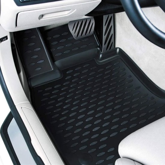 ΠΑΤΑΚΙΑ ΣΕ ΣΚΑΦΗ TPE ΛΑΣΤΙΧΟ ΓΙΑ PEUGEOT 3008 5D 2017+  ΣΕ ΜΑΥΡΟ ΧΡΩΜΑ NOVLINE - 4 ΤΕΜ.