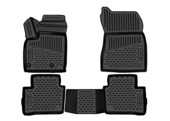 ΜΑΡΚΕ ΠΑΤΑΚΙΑ ΣΕ ΣΚΑΦΗ TPE ΛΑΣΤΙΧΟ ΓΙΑ NISSAN QASHQAI 2023+ 5D SUV ΣΕ ΜΑΥΡΟ ΧΡΩΜΑ NOVLINE - 4 ΤΕΜ