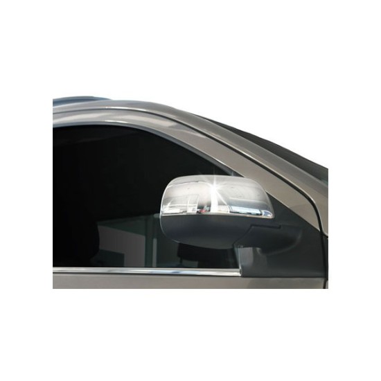 ΚΑΠΑΚΙΑ ΚΑΘΡΕΠΤΩΝ ΓΙΑ NISSAN MICRA IV HB 5D K13 2010+ DACIA DUSTER / LODGY / SANDERO / DOKKER ΧΡΩΜΙΟΥ 2 ΤΕΜ. ΜΕΤΑΛΛΙΚΑ