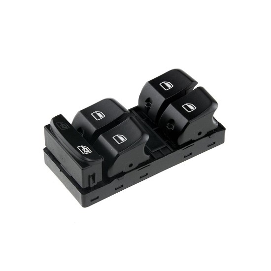 ΔΙΑΚΟΠΤΗΣ ΓΙΑ AUDI A4 08+/A5 08+/Q5 09+ ΠΟΛΛΑΠΛΟΣ 10PIN ΠΑΡΑΘΥΡΩΝ orig.8K0959851D ΑJS - 1 TEM.