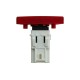 NTY – Κουμπί Alarm για Citroen C1 / Peugeot 107 / Toyota Aygo με 4 Pins OE 00006554KW για Σταθερή και Αξιόπιστη Λειτουργία - 1 Τεμ. (EWS-CT-016)