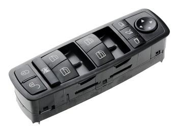 ΔΙΑΚΟΠΤΗΣ ΓΙΑ MERCEDES W169 / W245 ΠΟΛΛΑΠΛΟΣ ΠΑΡΑΘΥΡΩΝ ΜΑΥΡΟΣ ΜΕ ΠΛΑΙΣΙΟ 3 PIN NTY - orig.1698206710 - 1 ΤΕΜ.