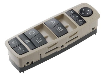 ΔΙΑΚΟΠΤΗΣ ΓΙΑ MERCEDES W169 / W245 ΠΟΛΛΑΠΛΟΣ ΠΑΡΑΘΥΡΩΝ ΜΕ ΠΛΑΙΣΙΟ 3 PIN NTY ΜΠΕΖ / ΜΑΥΡΟ - orig.1698206710 - 1 ΤΕΜ.