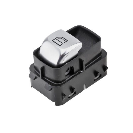 ΜΟΝΟΣ ΔΙΑΚΟΠΤΗΣ ΠΑΡΑΘΥΡΩΝ ΓΙΑ MERCEDES C-KLAS W205 2013+ / V-KLAS W447 2014+ / VITO 2014+ / GLC 2015+ 4PINS ΑΣΗΜΙ/ΜΑΥΡΗ ΒΑΣΗ orig.2059051513/A2059051513 ΝΤΥ - 1 TEM.