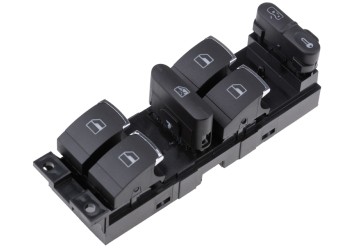 ΠΟΛΛΑΠΛΟΣ ΔΙΑΚΟΠΤΗΣ ΠΑΡΑΘΥΡΩΝ ΓΙΑ VW BORA 1998+ / GOLF 4 1997+ / PASSAT B5 1966+ / SEAT LEON 1999+ / TOLEDO 1999+ ΝΤΥ - 1 ΤΕΜ.