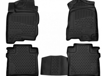 ΜΑΡΚΕ ΠΑΤΑΚΙΑ ΣΕ ΣΚΑΦΗ TPE ΛΑΣΤΙΧΟ ΓΙΑ TOYOTA RAV4 HYBRID (XA50) ΥΒΡΙΔΙΚΟ 5D 12/2018+   ΣΕ ΜΑΥΡΟ ΧΡΩΜΑ NOVLINE - 4 ΤΕΜ.