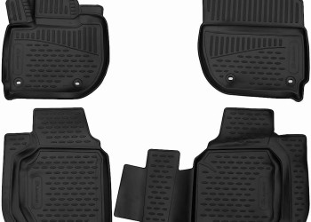 ΜΑΡΚΕ ΠΑΤΑΚΙΑ ΣΕ ΣΚΑΦΗ TPE ΛΑΣΤΙΧΟ ΓΙΑ HONDA JAZZ 5D 2014+   ΣΕ ΜΑΥΡΟ ΧΡΩΜΑ NOVLINE - 4 ΤΕΜ.