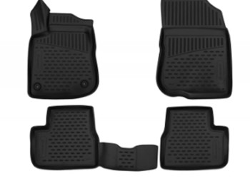 ΜΑΡΚΕ ΠΑΤΑΚΙΑ ΣΕ ΣΚΑΦΗ TPE ΛΑΣΤΙΧΟ ΓΙΑ PEUGEOT 2008 5D 2014+  ΣΕ ΜΑΥΡΟ ΧΡΩΜΑ NOVLINE - 4 ΤΕΜ.