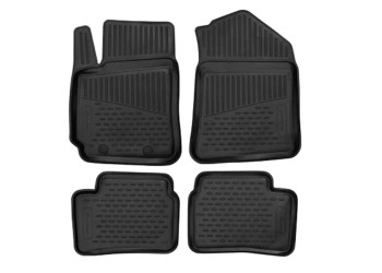 ΜΑΡΚΕ ΠΑΤΑΚΙΑ ΣΕ ΣΚΑΦΗ TPE ΛΑΣΤΙΧΟ ΓΙΑ HYUNDAI i10 5D 2016-2019  ΣΕ ΜΑΥΡΟ ΧΡΩΜΑ NOVLINE - 4 ΤΕΜ.