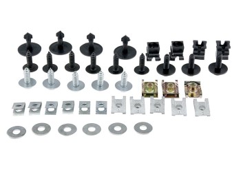 ΚΛΙΠ ΣΤΕΡΕΩΣΗΣ ΚΑΛΥΜΜΑΤΟΣ ΚΙΝΗΤΗΡΑ  ΓΙΑ AUDI A6/A6 AVANT C5 05 /A6/A6 AVANT/A6 ALLROAD C6 11> 42ΤΕΜ.