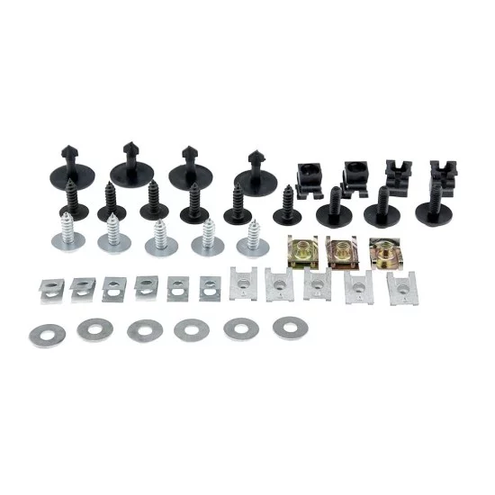 ΚΛΙΠ ΣΤΕΡΕΩΣΗΣ ΚΑΛΥΜΜΑΤΟΣ ΚΙΝΗΤΗΡΑ  ΓΙΑ AUDI A6/A6 AVANT C5 05 /A6/A6 AVANT/A6 ALLROAD C6 11> 42ΤΕΜ.