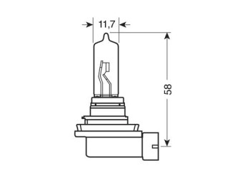 H9 12V 65W PGJ19-5 XENON ICE 5.000K 2ΤΕΜ.