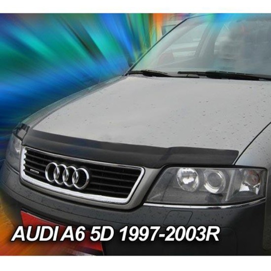 Heko - Ανεμοθραύστης Καπό Για Audi A6 (C5) 1997 > 2003 υλικό Acrylic Χρώμα Φιμέ - 1 τεμ. (ΑΝΕΜ.F.02116)