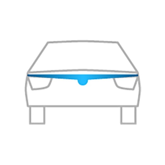 ΑΝΕΜΟΘΡΑΥΣΤΗΣ ΚΑΠΩ ΑΥΤΟΚΙΝΗΤΟΥ ΓΙΑ TOYOTA LAND CRUISER J100 1998-2007 ΑΠΟ ΕΥΚΑΜΠΤΟ ΦΙΜΕ ΠΛΑΣΤΙΚΟ HEKO - 1 ΤΕΜ.