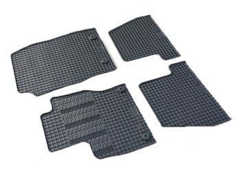 Cik - ΜΑΡΚΕ ΠΑΤΑΚΙΑ ΣΕ ΣΚΑΦΗ ΛΑΣΤΙΧΟ ΓΙΑ FORD FOCUS FACELIFT 2015-2018 ΣΕ ΜΑΥΡΟ ΧΡΩΜΑ ΜΕ ΚΟΥΜΠΩΜΑΤΑ - 4 ΤΕΜ. (RM.FO.0022/CK)