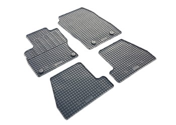 Cik - ΜΑΡΚΕ ΠΑΤΑΚΙΑ ΣΕ ΣΚΑΦΗ ΛΑΣΤΙΧΟ ΓΙΑ FORD FOCUS FACELIFT 2015-2018 ΣΕ ΜΑΥΡΟ ΧΡΩΜΑ ΜΕ ΚΟΥΜΠΩΜΑΤΑ - 4 ΤΕΜ. (RM.FO.0022/CK)