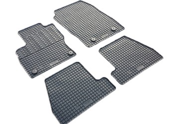 Cik - ΜΑΡΚΕ ΠΑΤΑΚΙΑ ΣΕ ΣΚΑΦΗ ΛΑΣΤΙΧΟ ΓΙΑ FORD FOCUS FACELIFT 2015-2018 ΣΕ ΜΑΥΡΟ ΧΡΩΜΑ ΜΕ ΚΟΥΜΠΩΜΑΤΑ - 4 ΤΕΜ. (RM.FO.0022/CK)