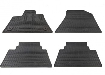 Cik - ΜΑΡΚΕ ΠΑΤΑΚΙΑ ΣΕ ΣΚΑΦΗ ΛΑΣΤΙΧΟ ΓΙΑ FORD FOCUS 4 2018+ ΣΕ ΜΑΥΡΟ ΧΡΩΜΑ ΜΕ ΚΟΥΜΠΩΜΑΤΑ - 4 ΤΕΜ. (RM.FO.0038/CK)