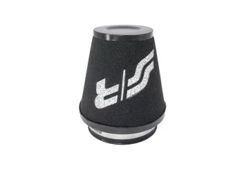 ΦΙΛΤΡΟΧΟΑΝΗ ΚΩΝΙΚΗ ΜΑΥΡΗ ME LOGO ΛΕΥΚΟ SIMONI ΜΕ 3 ΑΝΤΑΠΤΟΡΕΣ (60/65/70cm) SIMONI RACING - 1 TEM.