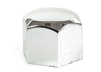 Amio - ΚΑΠΑΚΙΑ ΜΠΟΥΛΟΝΙΩΝ 17mm ΧΡΩΜΙΟ - 21 ΤΕΜ. (G21300/AM)