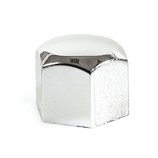 Amio - ΚΑΠΑΚΙΑ ΜΠΟΥΛΟΝΙΩΝ 17mm ΧΡΩΜΙΟ - 21 ΤΕΜ. (G21300/AM)