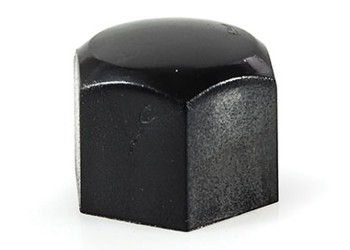 Amio - ΚΑΠΑΚΙΑ ΜΠΟΥΛΟΝΙΩΝ 17mm ΜΑΥΡΑ - 21 ΤΕΜ. (G21301/AM)