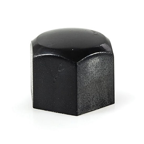 Amio - ΚΑΠΑΚΙΑ ΜΠΟΥΛΟΝΙΩΝ 17mm ΜΑΥΡΑ - 21 ΤΕΜ. (G21301/AM)