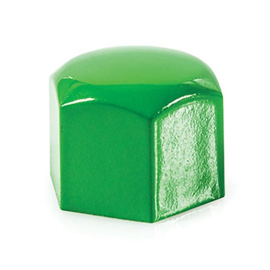 Amio - ΚΑΠΑΚΙΑ ΜΠΟΥΛΟΝΙΩΝ 19mm ΠΡΑΣΙΝΑ - 21 ΤΕΜ. (G21307/AM)